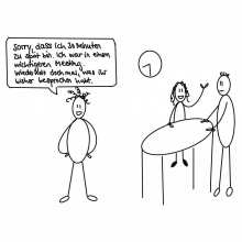 Predige etwas anderes als du lebst!