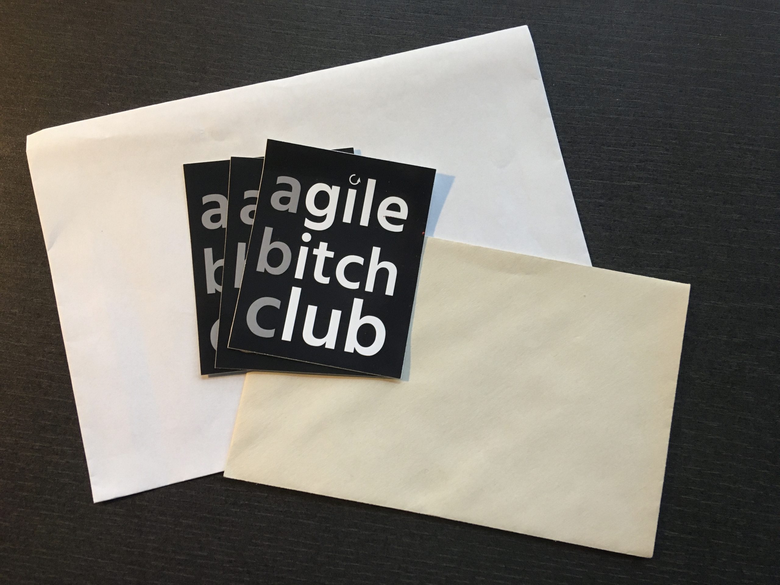 Agile Bitch Club - Sticker Exchange